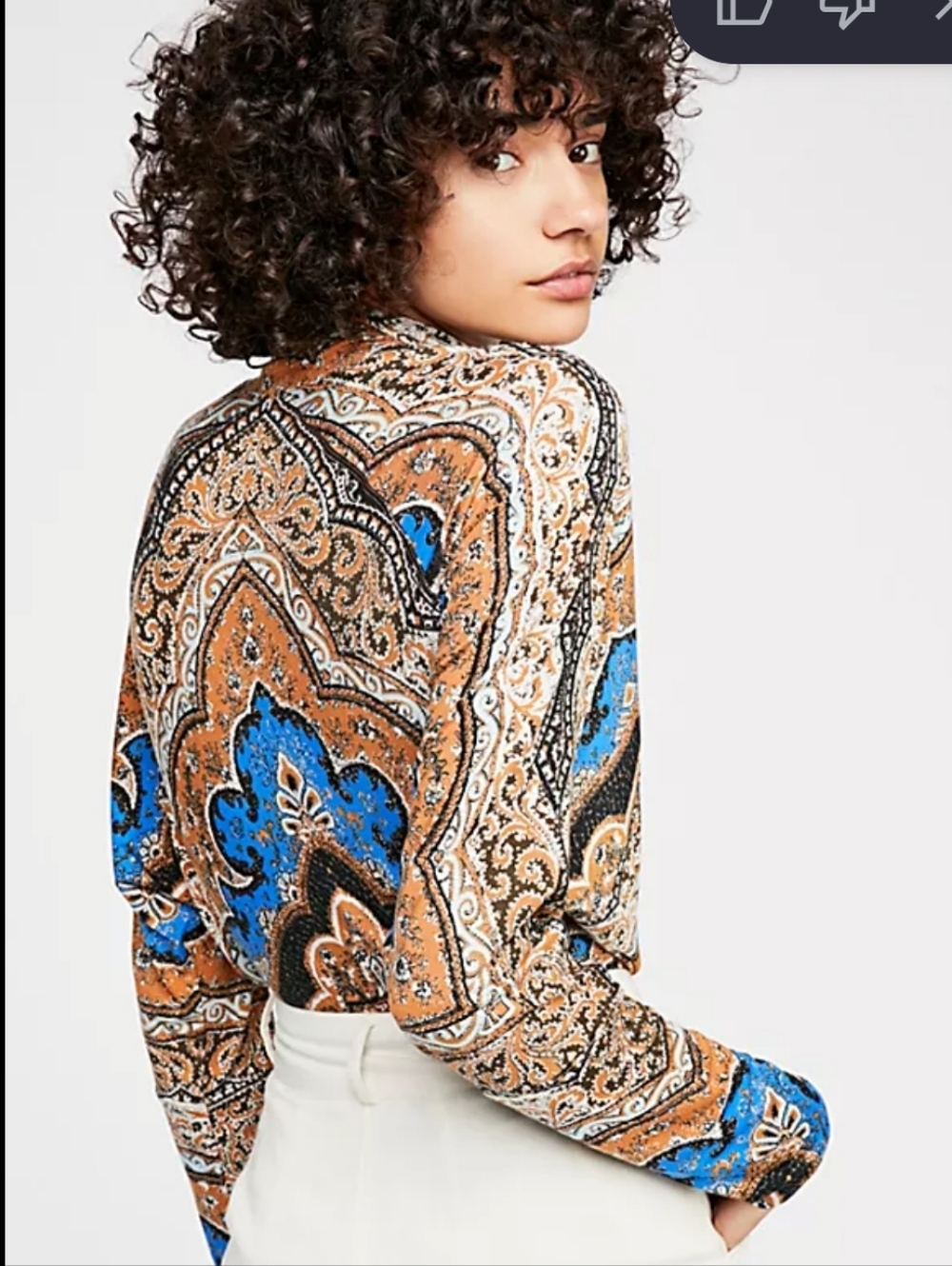 Chase Me Dolman Mockneck Top